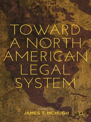 cover image of Toward a North American Legal System